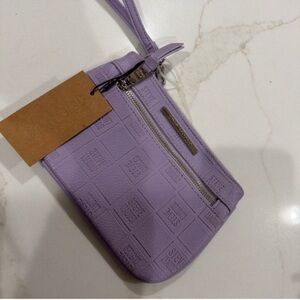 Steve Madden Lavender Wristlet Clutch